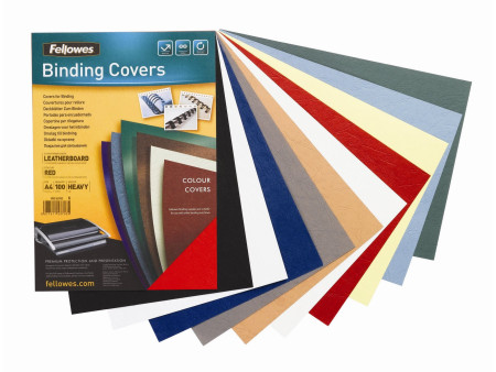 Fellowes Couverture pour reliure Delta, bleu royal