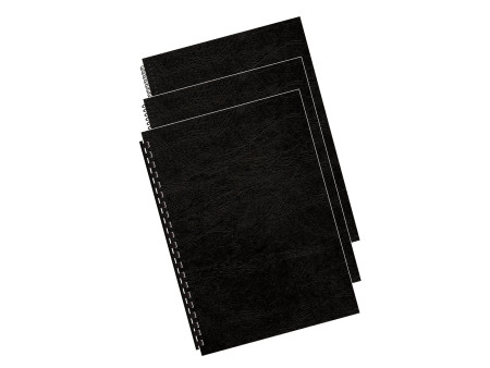 Fellowes Couverture Delta, grain cuir, A3, noir