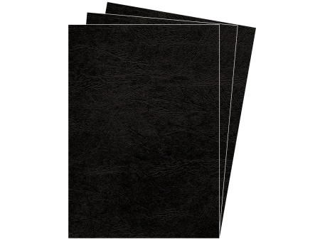Fellowes Couverture Delta, grain cuir, A3, noir