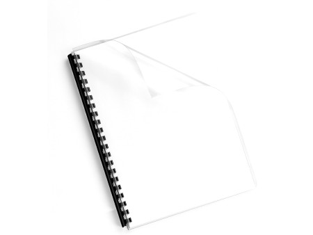 Fellowes couverture, format A4, pvc, 0,18 mm, transparent