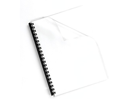 Fellowes Couverture, A4, PVC, 0,24 mm, transparent
