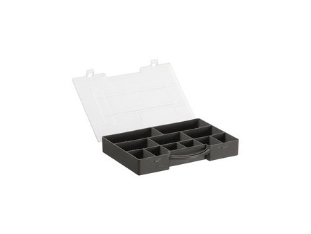 Plast team Boîte d'assortiment HOBBY BOX SMALL, gris