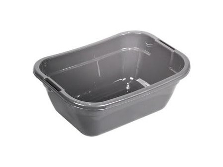 plast team Corbeille à linge LAUNDRY BASKET, 23 L, argent