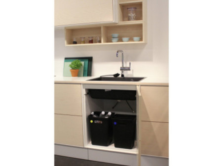 Plast team Poubelle AVEDORE, 10 litres, noir