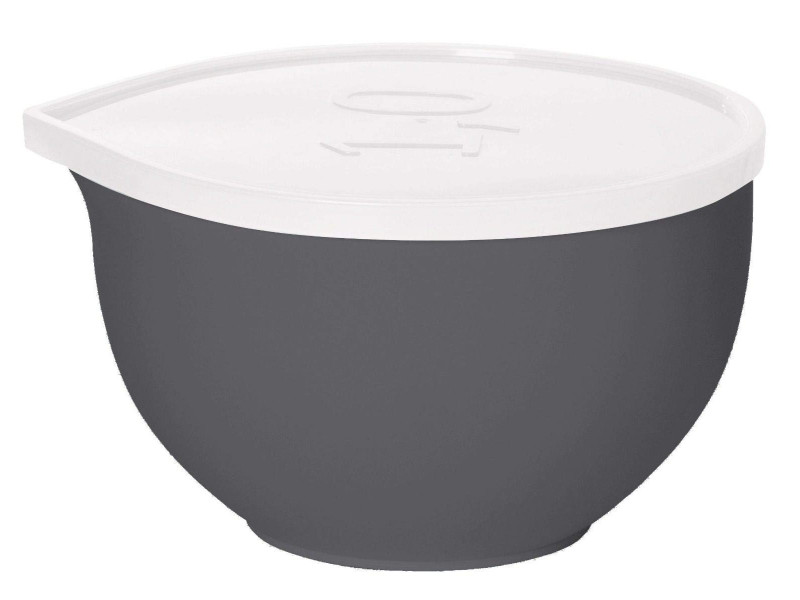 plast team Bol mélangeur 'Superbowl', 1,0 litre, gris