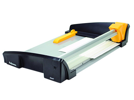 Fellowes Massicot rotatif Atom, format A3, argent/jaune