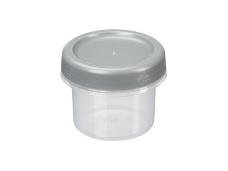 plast team Boîte pour dips Lyon To-Go, PP, rond, gris