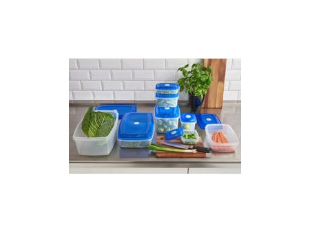 plast team Boîte de congélation Top-Box avec dateur, 0,45 L