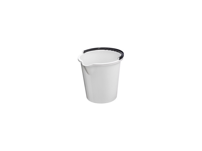 plast team Seau 'VANCOUVER', rond, 10 litres, noir