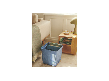 NHG Bac de rangement SEOUL BASKET XL, PP, vert