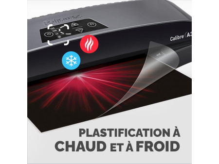 Fellowes Plastifieuse Calibre A3, anthracite
