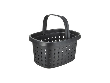 NHG Panier à provisions SEOUL BASKET, PP, 16 litres, gris