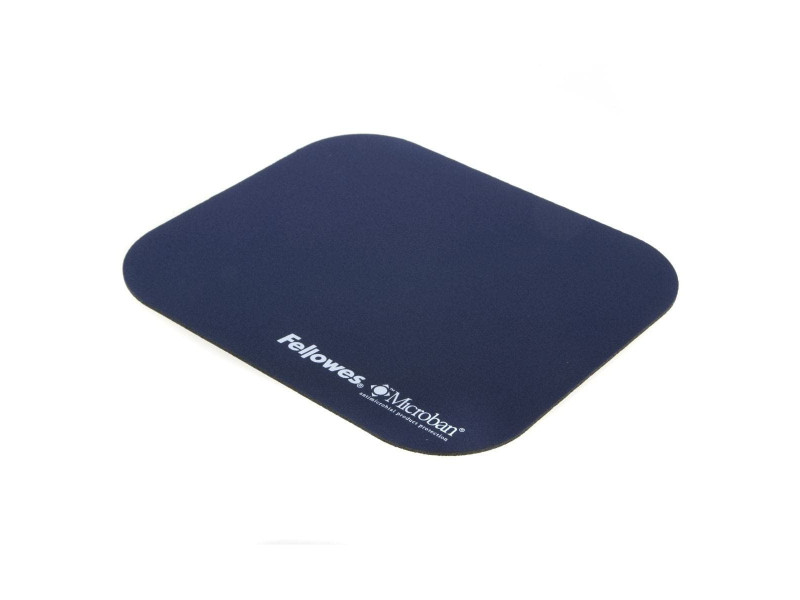 Fellowes Tapis de souris Microban, en néoprène, noir