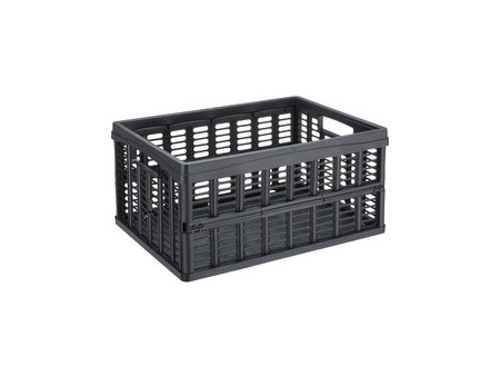 NHG Caisse de rangement pliante, PP, 32,5 litres, beige