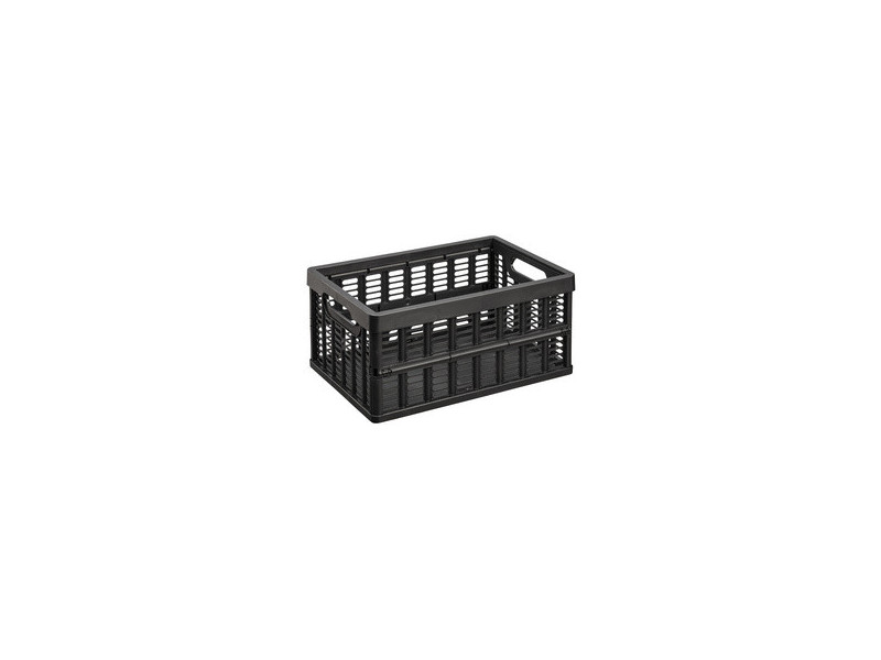 NHG Caisse de rangement pliante, PP, 11,5 litres, gris
