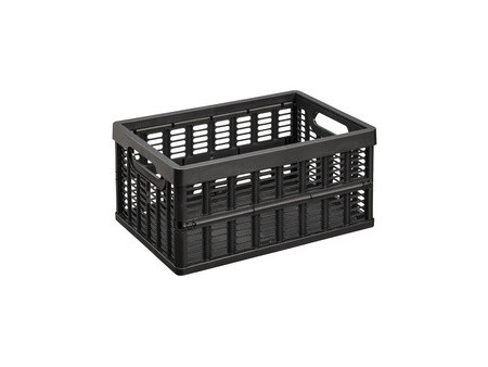 NHG Caisse de rangement pliante, PP, 11,5 litres, bleu