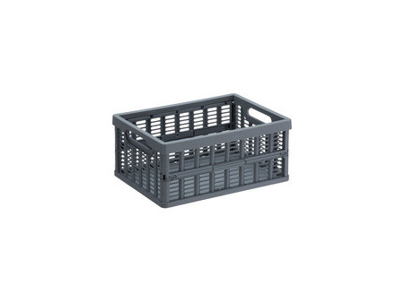 NHG Caisse de rangement pliante, PP, 3,5 litres, beige