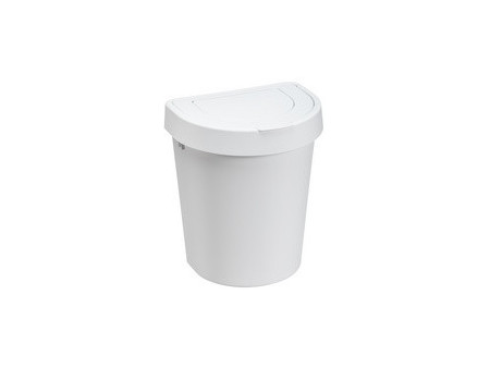plast team Poubelle SEATTLE, 10 litres, argent