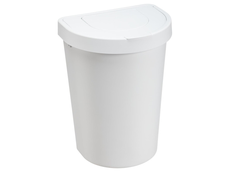 plast team Poubelle SEATTLE, 25 litres, blanc