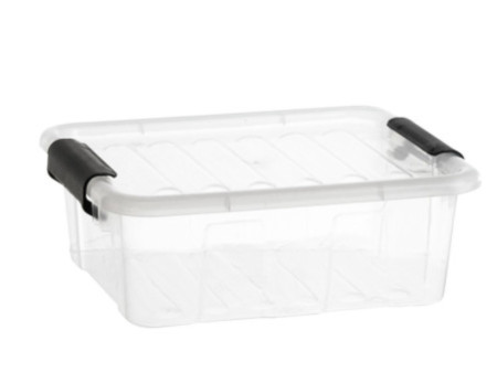 plast team Boîte de rangement HOME BOX, 1,5 L, transparent