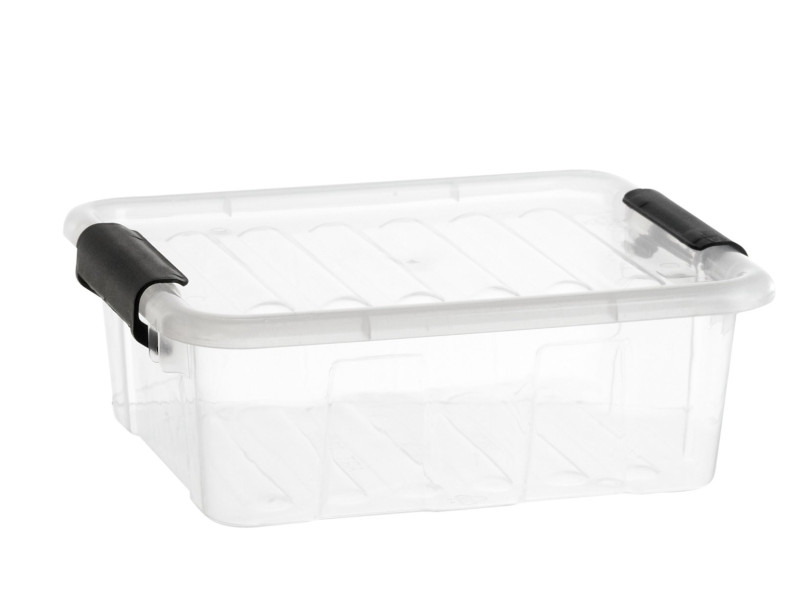 plast team Boîte de rangement HOME BOX, 1,5 L, transparent