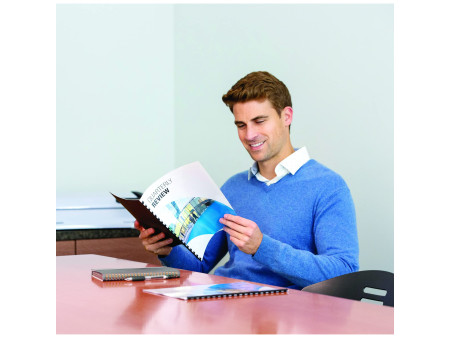 Fellowes bandes de classement pour reliure, transparent