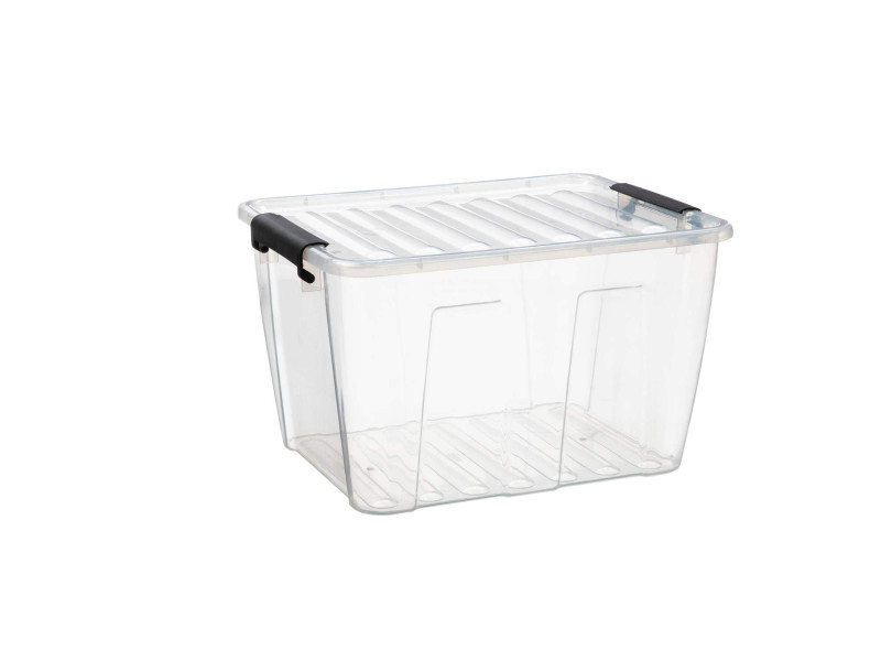 plast team Boîte de rangement HOME BOX, 15 L, transparent