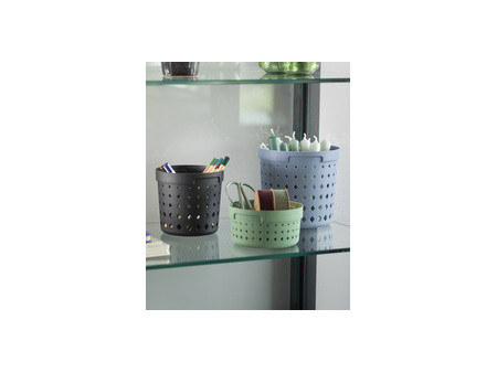 NHG Bac de rangement SEOUL ROUND ORGANIZER L, gris