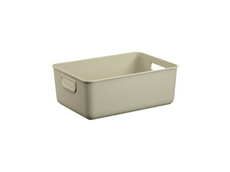 NHG Boîte de rangement AKITA STORAGE M, PP, beige clair