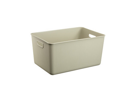 NHG Boîte de rangement AKITA STORAGE L, PP, beige clair
