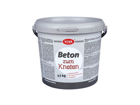 ViVA DECOR Béton créatif à modeler, seau de 1,5 kg