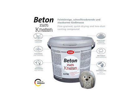 ViVA DECOR Béton créatif à modeler, seau de 1,5 kg