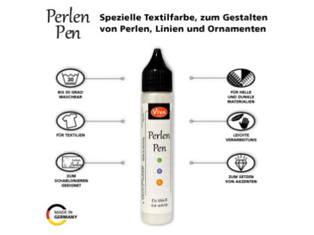 ViVA DECOR Stylo à perles, 28 ml, violet