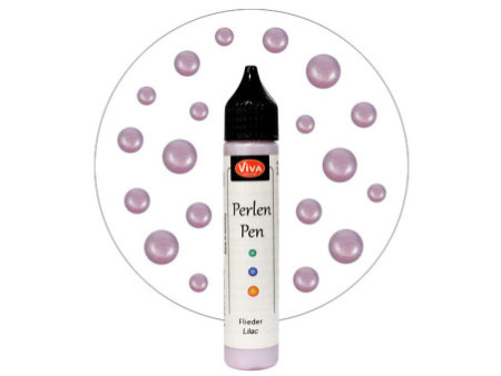 ViVA DECOR Stylo à perles, 28 ml, lilas