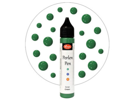ViVA DECOR Stylo à perles, 28 ml, vert