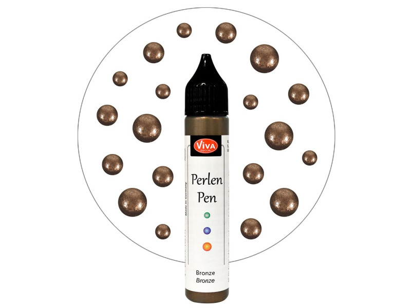 ViVA DECOR Stylo à perles, 28 ml, bronze