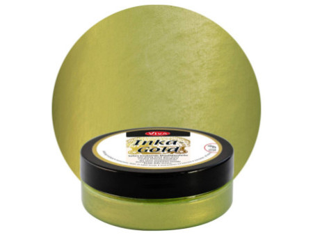 ViVA DECOR Cire Inka-Gold, 62,5 g, vert jaune
