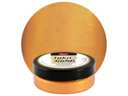 ViVA DECOR Cire Inka-Gold, 62,5 g, orange