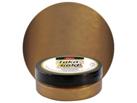 ViVA DECOR Cire Inka-Gold, 62,5 g, brun doré