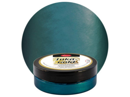 ViVA DECOR Cire Inka-Gold, 62,5 g, pétrole
