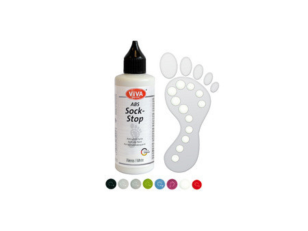 ViVA DECOR Peinture antidérapante ABS Sock-Stop, transparent