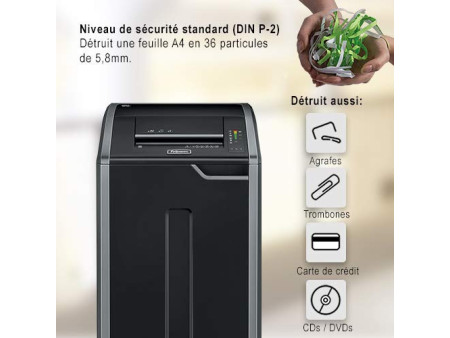 Fellowes Destructeur de documents Powershred 425i,