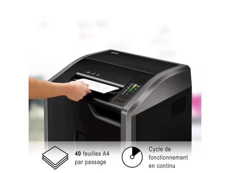 Fellowes destructeur de documents Powershred 425i, bandes,