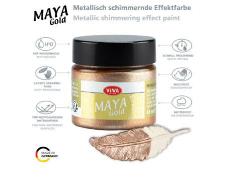 ViVA DECOR Maya Gold, 45 ml, or rosé