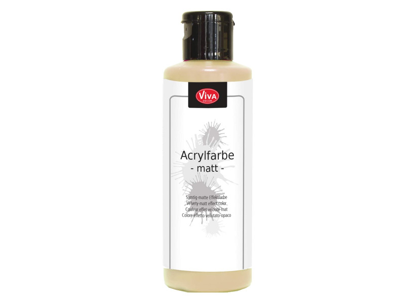 ViVA DECOR Peinture acrylique, 82 ml, beige