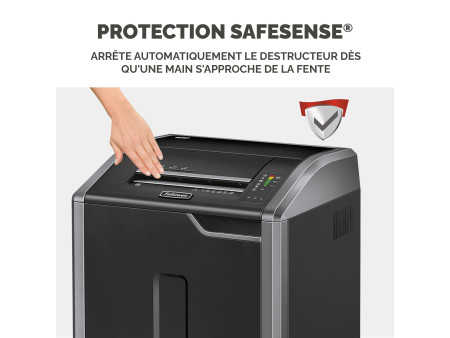 Fellowes Destructeur de docs. Powershred 425Ci, particule