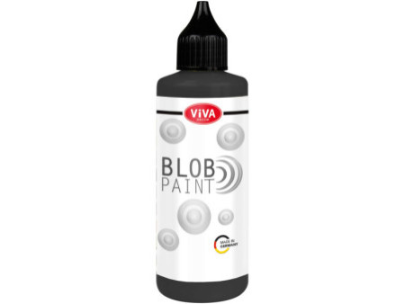ViVA DECOR Blob Paint, 90 ml, noir