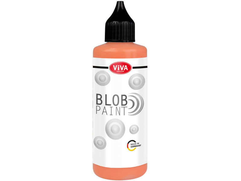 ViVA DECOR Blob Paint, 90 ml, orange fluo