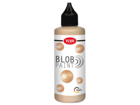ViVA DECOR Blob Paint, 90 ml, champagne métallisé