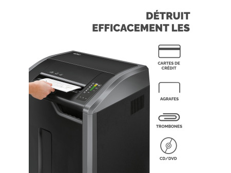Fellowes Destructeur de doc. Powershred 425Ci, part. suisse
